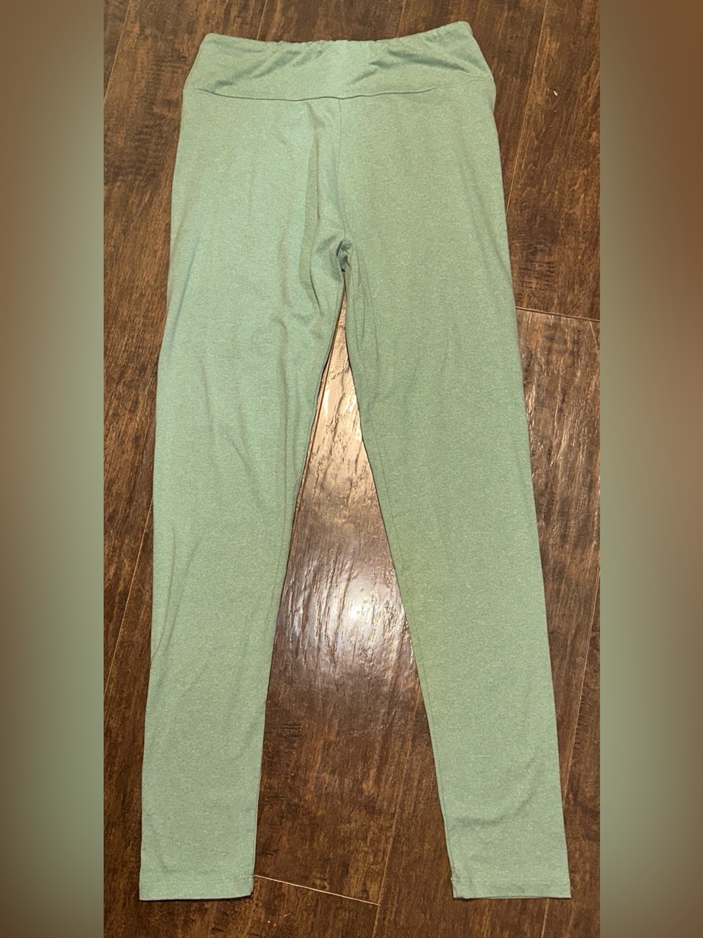 LulaRoe Light Green Leggings OS